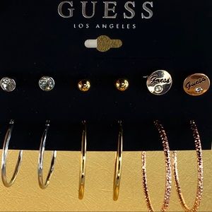 Guess Los Angeles Set Of Earrings